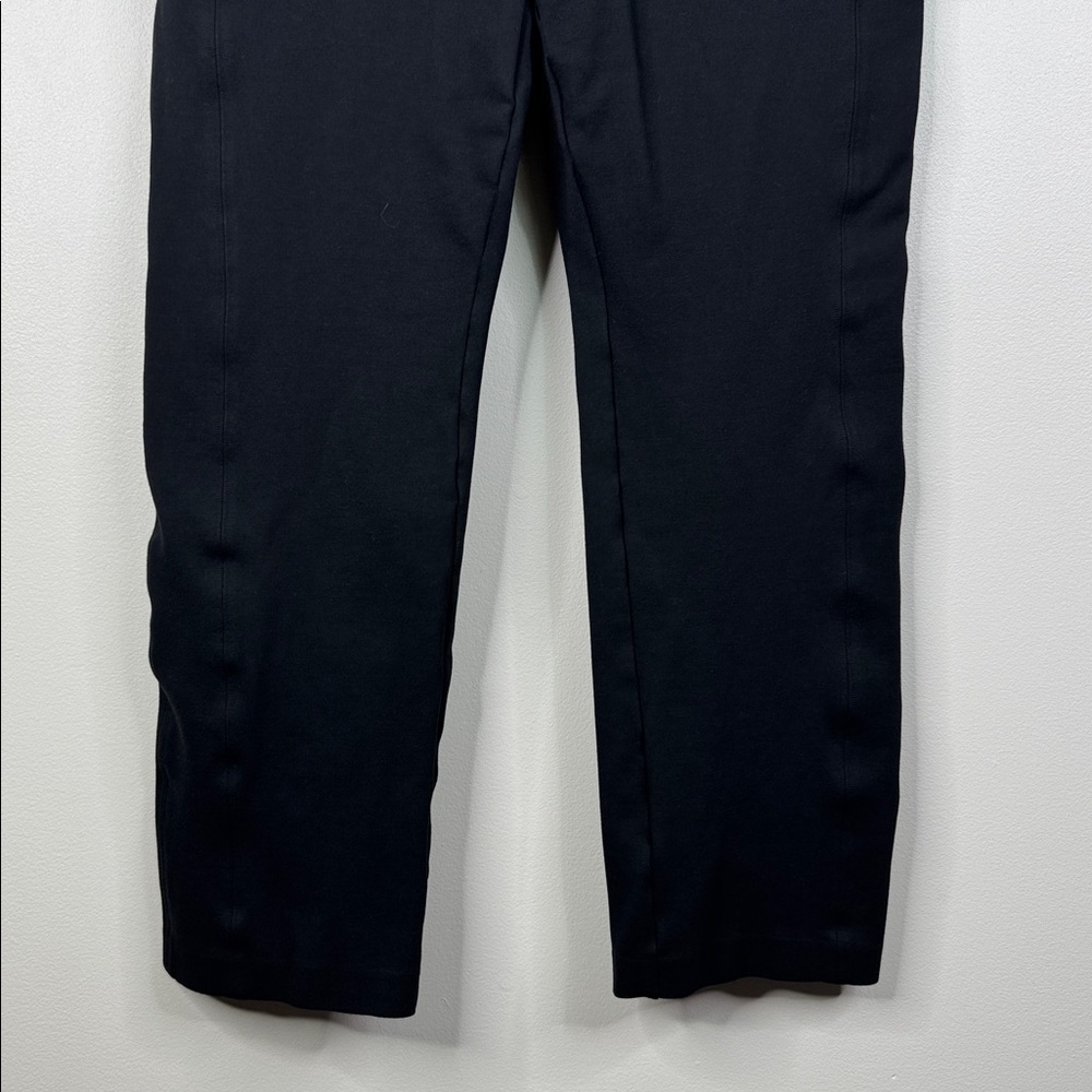 Spanx Solid Black Pull On Stretch Ankle Trouser P… - image 3